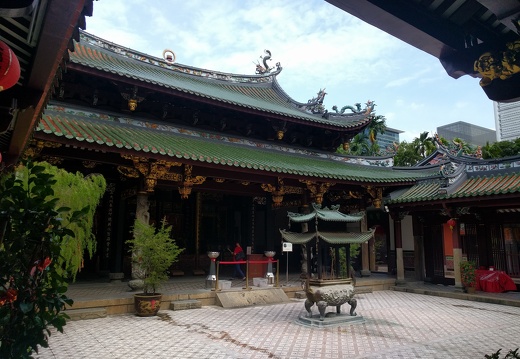 Le temple Thian Hock Keng, le plus vieux temple  bouddhiste de Singapour