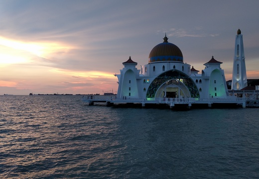 La mosquée Selat Melaka